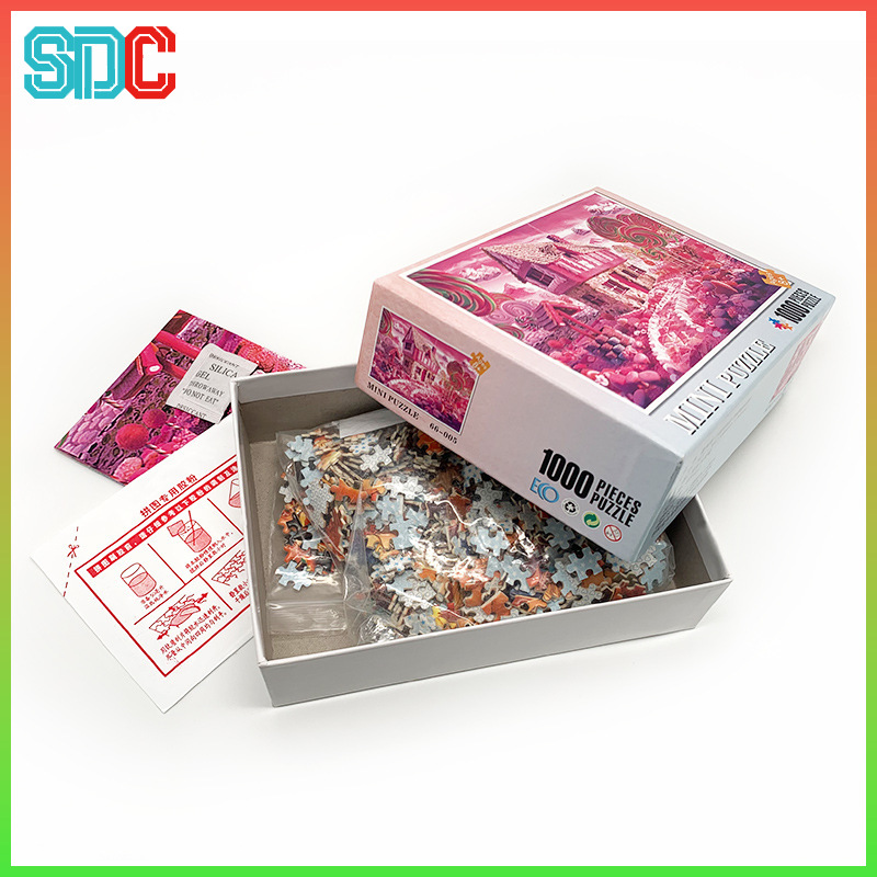 Kids Toys Under 1000 - 1000 Pieces Mini Puzzles Black Hell