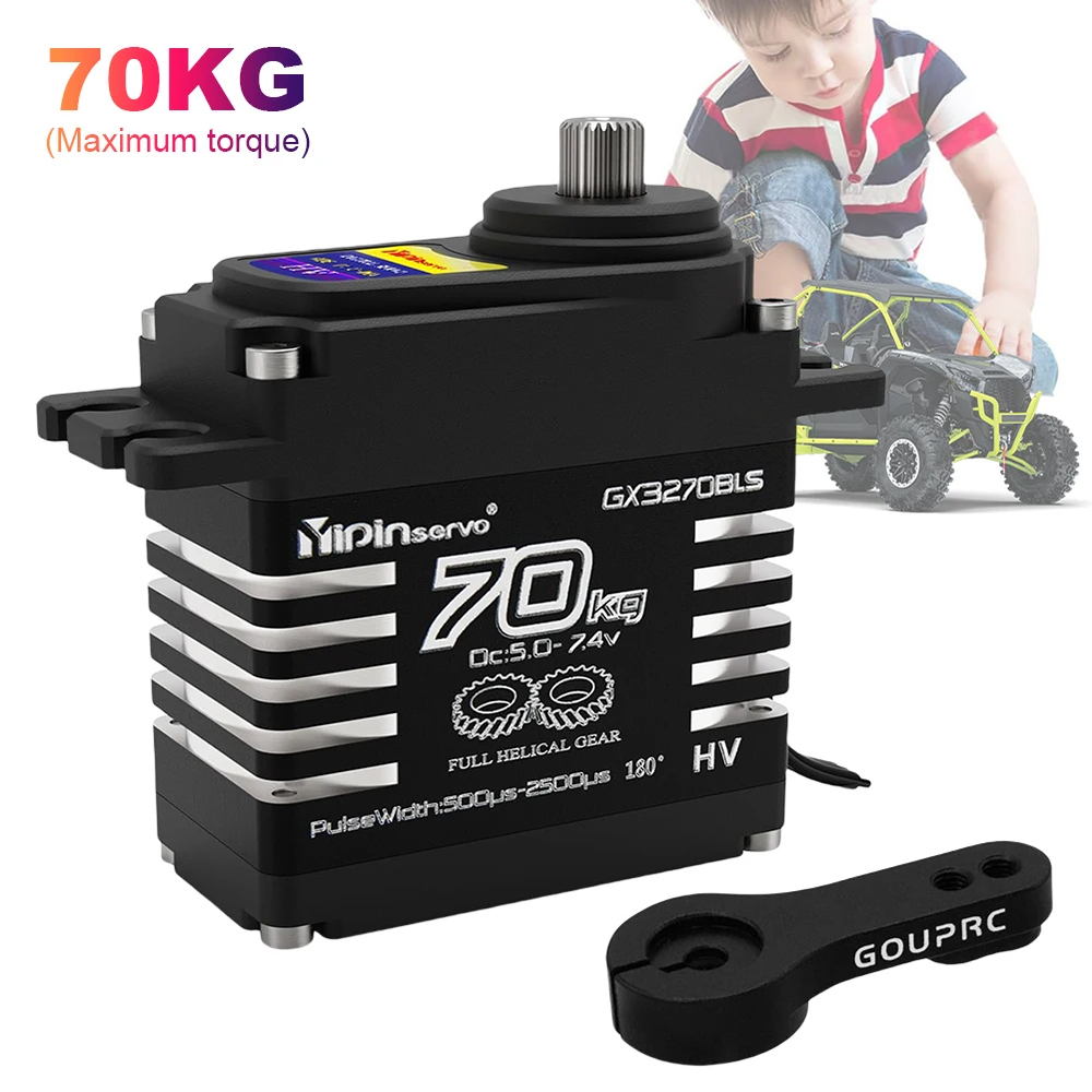 Kids Toys Remote Car - 1/2PCS 70KG Large Torque Brushless Motor