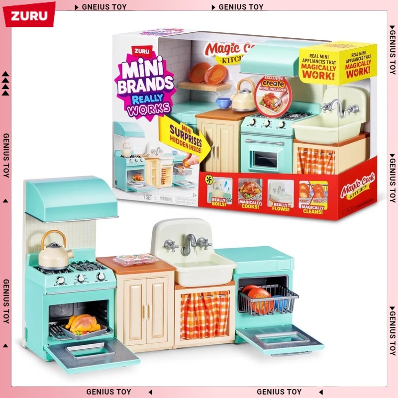 Kids Toys Brands - Zuru Mini Brands Magic Cook Kitchen