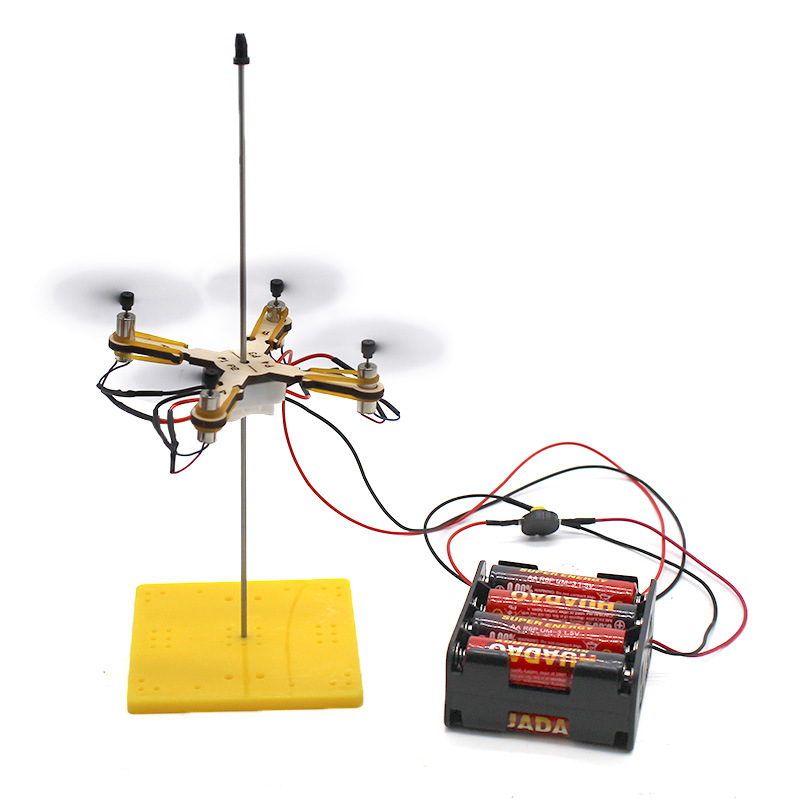 Kids Toys Helicopter - 1PCS DIY Drone Model Kids Science