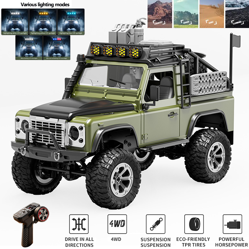 Kids Toys Cycle - KF90 1:12 4WD RC Climbing Car