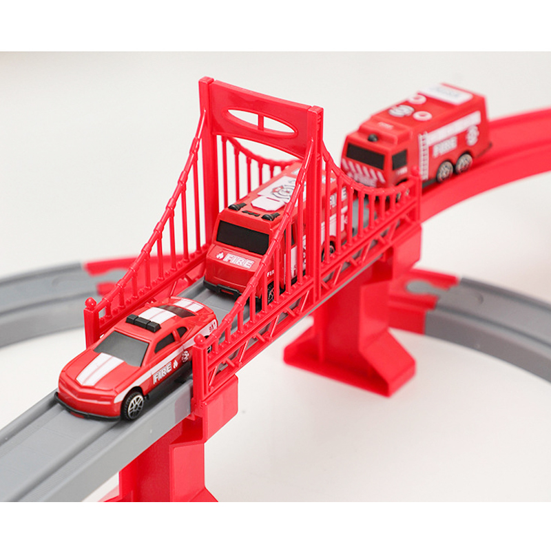 DIY Red Plastic Train Track Se - Kids Toys Brands review and price