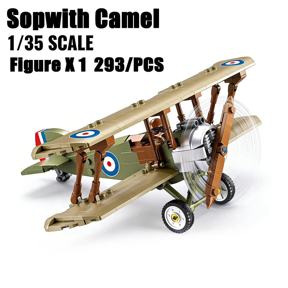 Military WW1 UK F. 1 Biplane S - Kids Toys Uk review and price