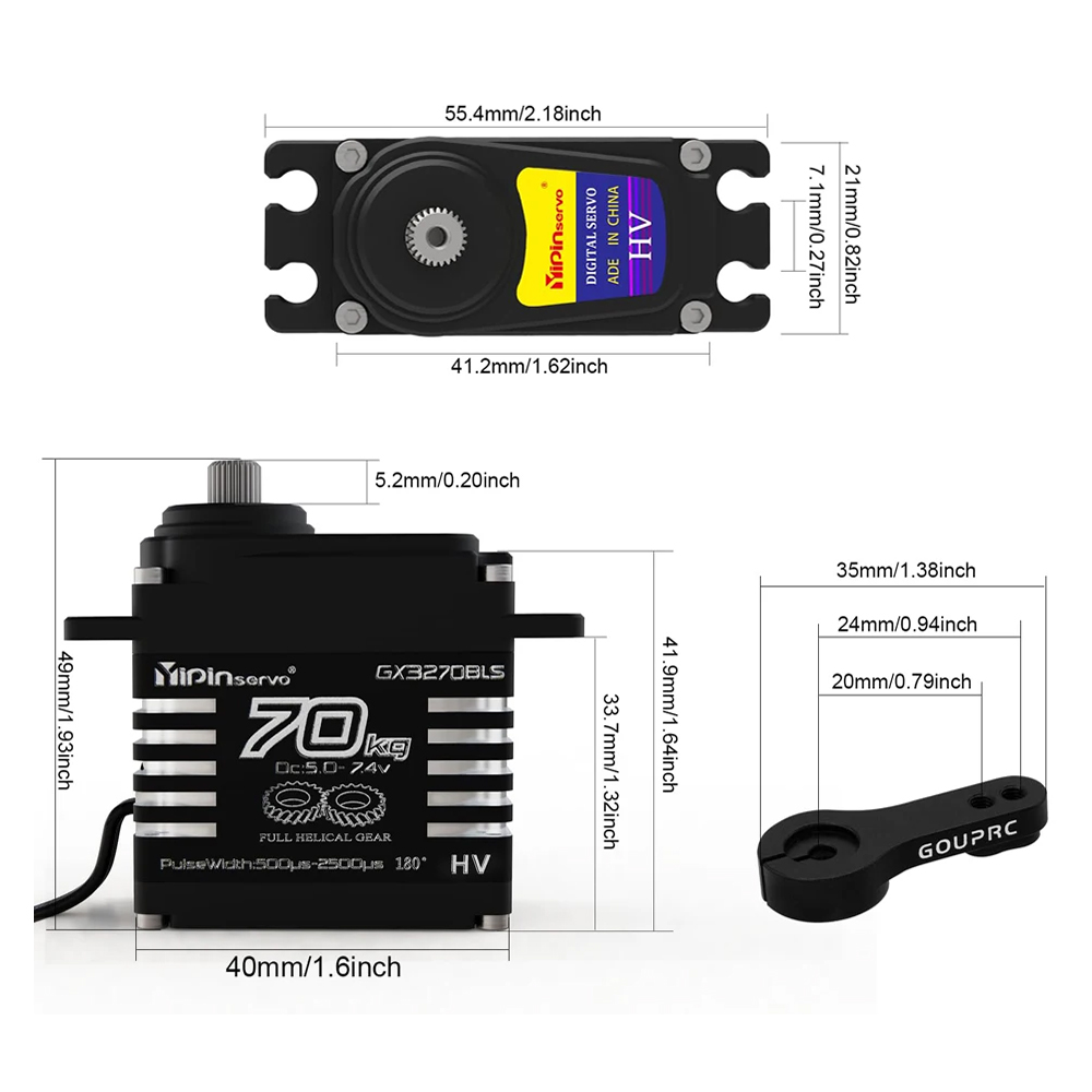 1/2PCS 70KG Large Torque Brush - Kids Toys Remote Car review and price