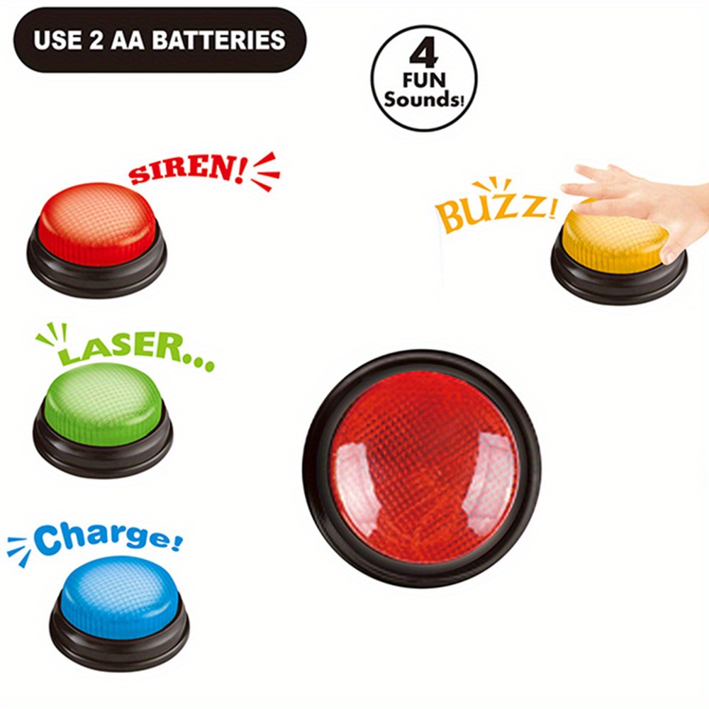 4pcs Lights and Sounds Buzzers - Kids Toys Return Gift review and price