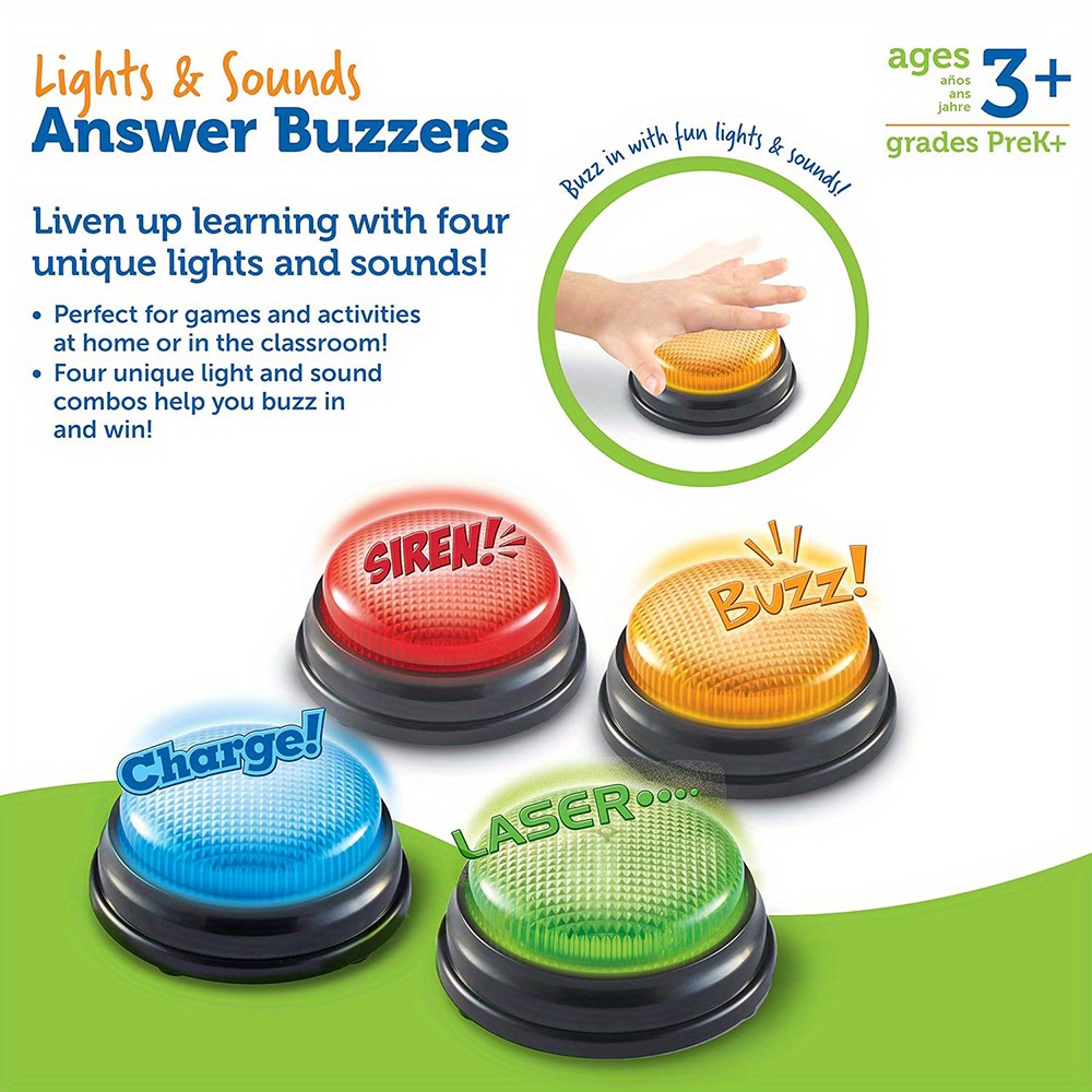 4pcs Lights and Sounds Buzzers - Kids Toys Return Gift review and price