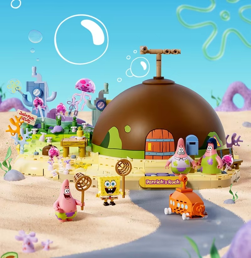 Areax Spongebob Bikini Bottom  - Kids Toys Box review and price