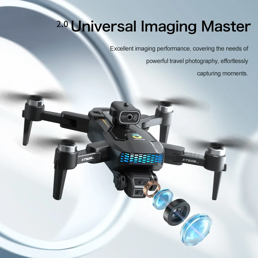 XT505 RC Drone 4K Dual Camera  - Kids Toys Helicopter review and price