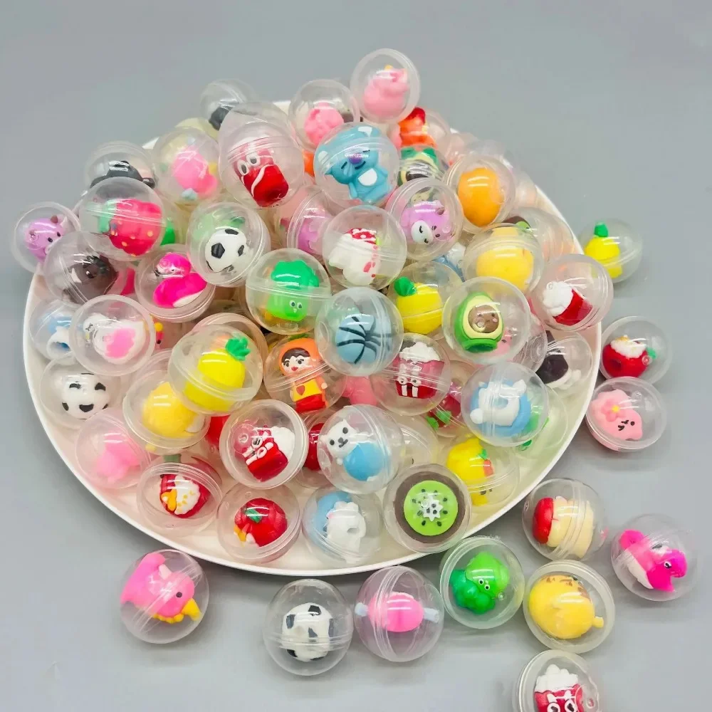 30 Pcs 32mm Transparent Eggshe - Kids Toys Bag review and price