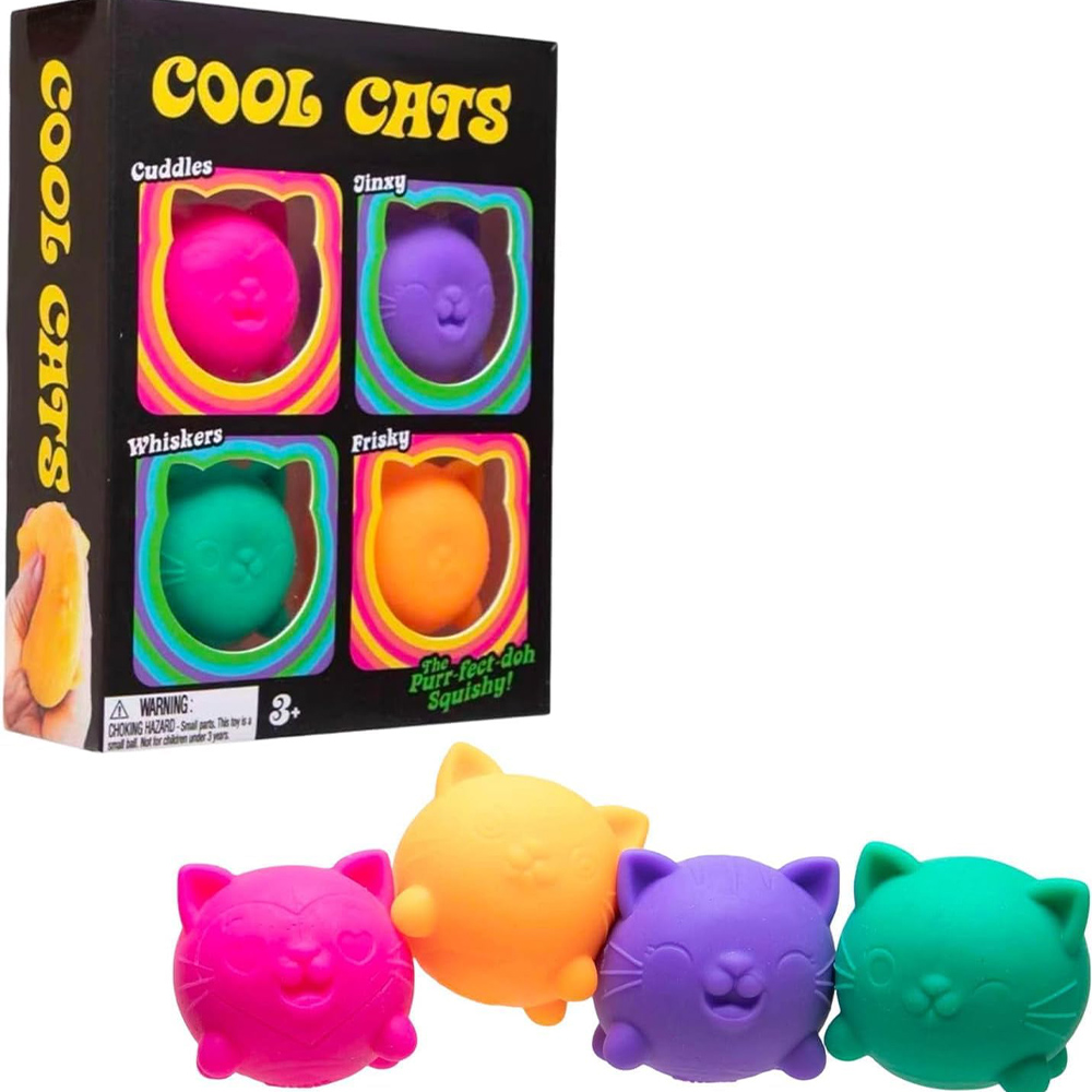 Schylling NeeDoh Cute Cat Stre - Kids Toys Box review and price