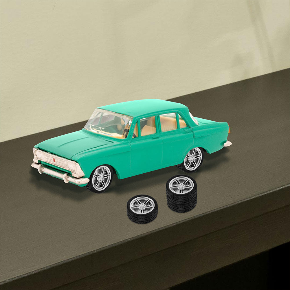 4Pcs Rubber Wheels for Car DIY - Kid Toys And Craft review and price