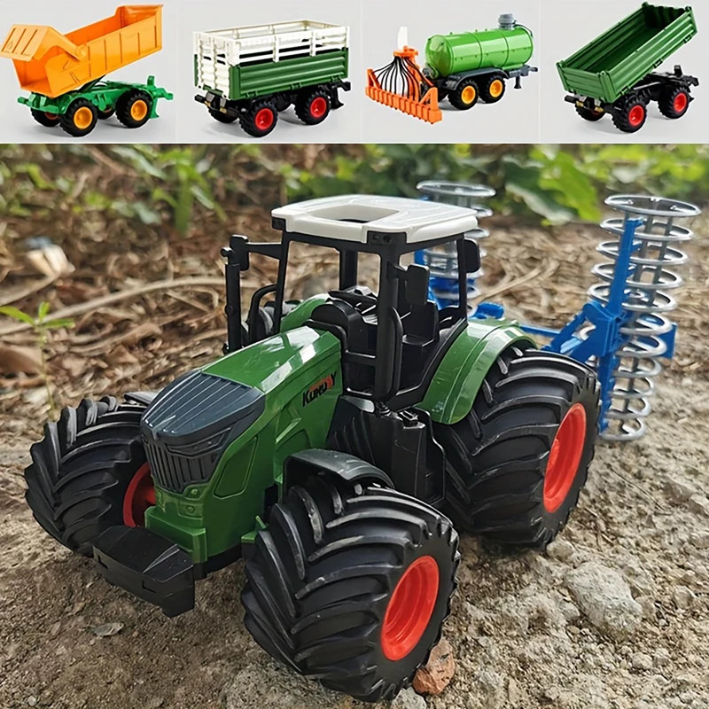 1:24 Inertial Farm Tractor wit - Kids Toys Return Gift review and price