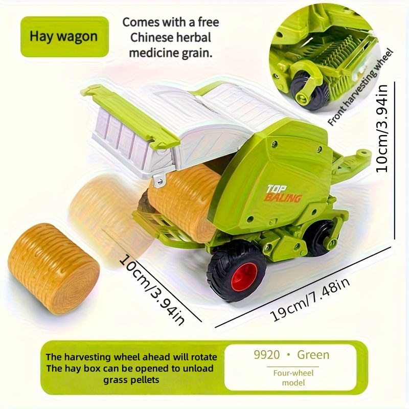 1:24 Inertial Farm Tractor wit - Kids Toys Return Gift review and price