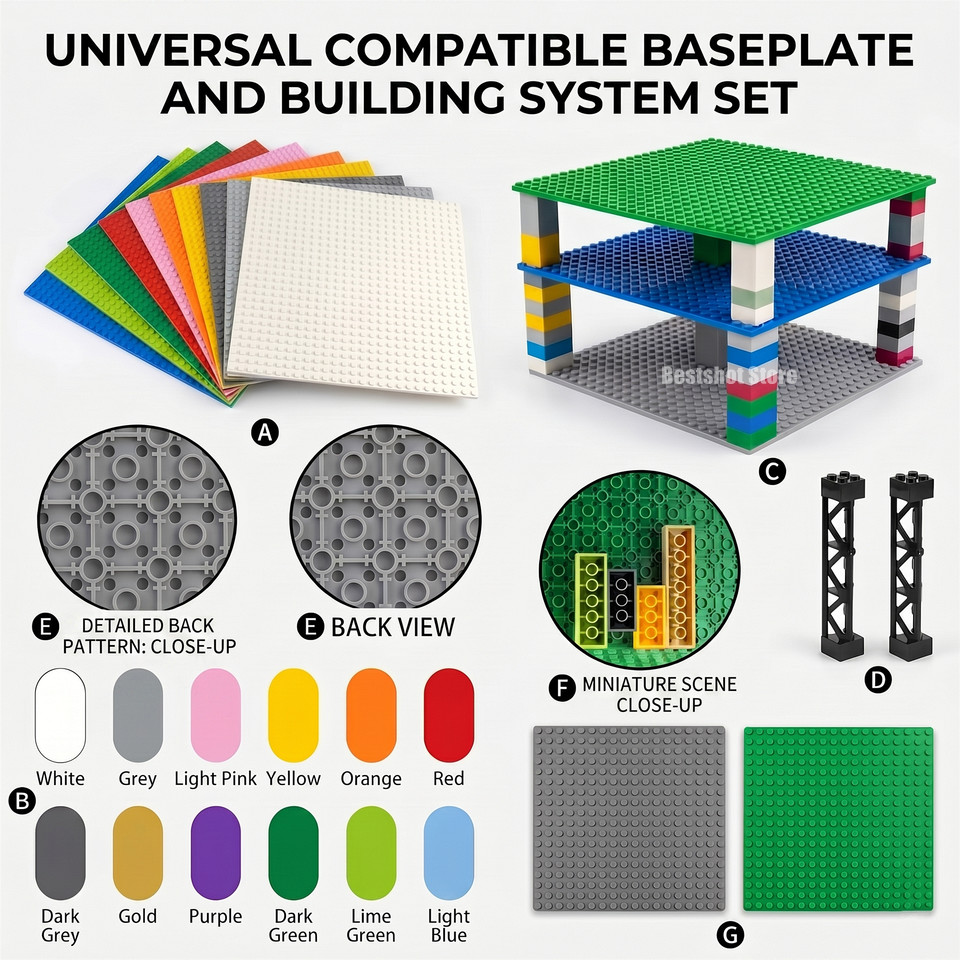 Base Plate 32x32 Dots Double S - Kids Toys Brands review and price