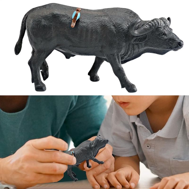 Cattle Farm Toy Bull Statue Fi - Kids Toys Exhibition review and price