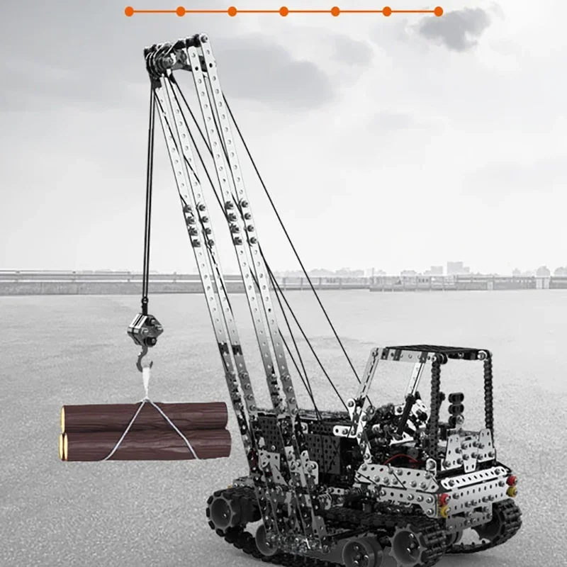 DIY Metal RC Crane Electric Ho - Kids Toys Remote Car review and price