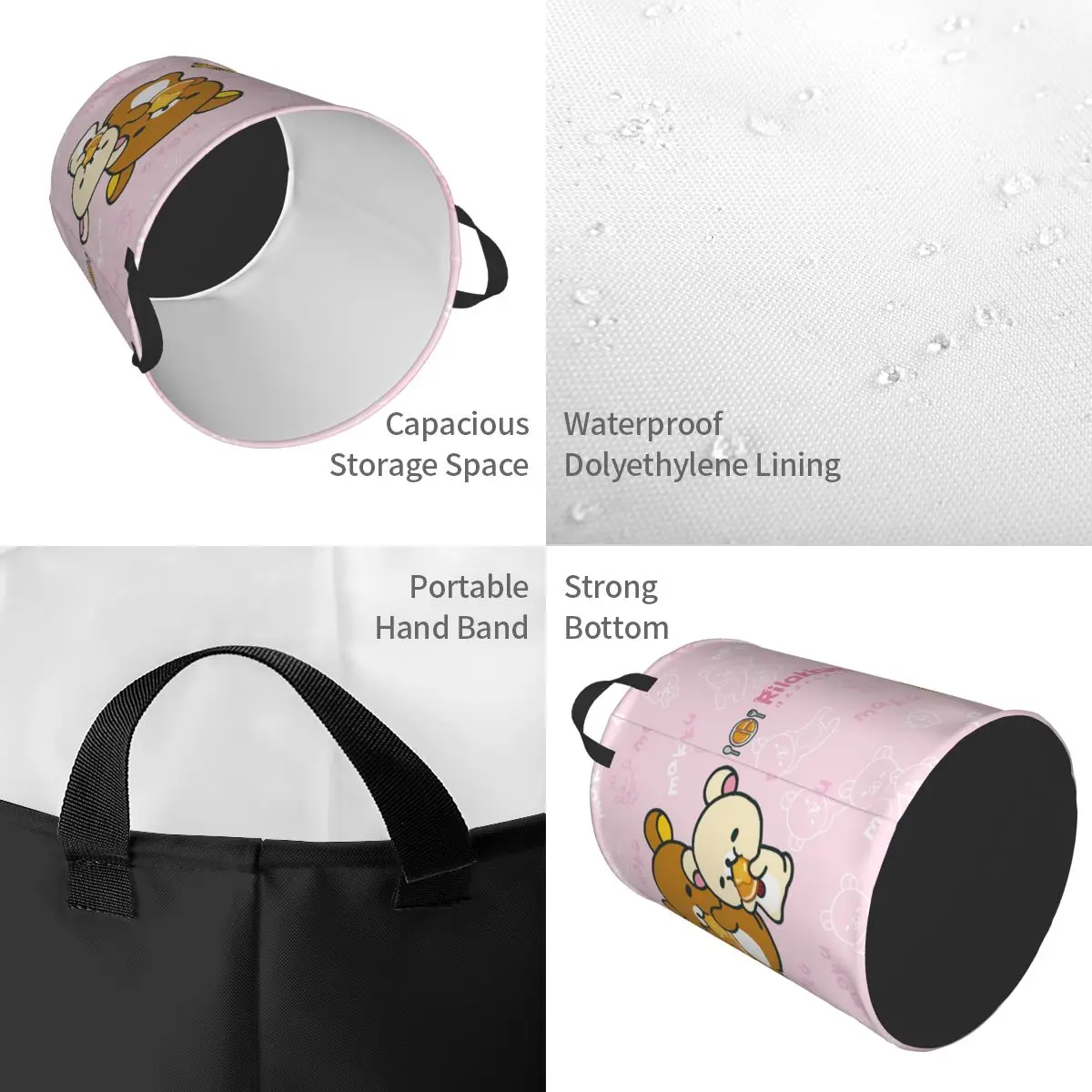 Kawaii Cartoon Rilakkuma Bear  - Kids Toys Basket review and price