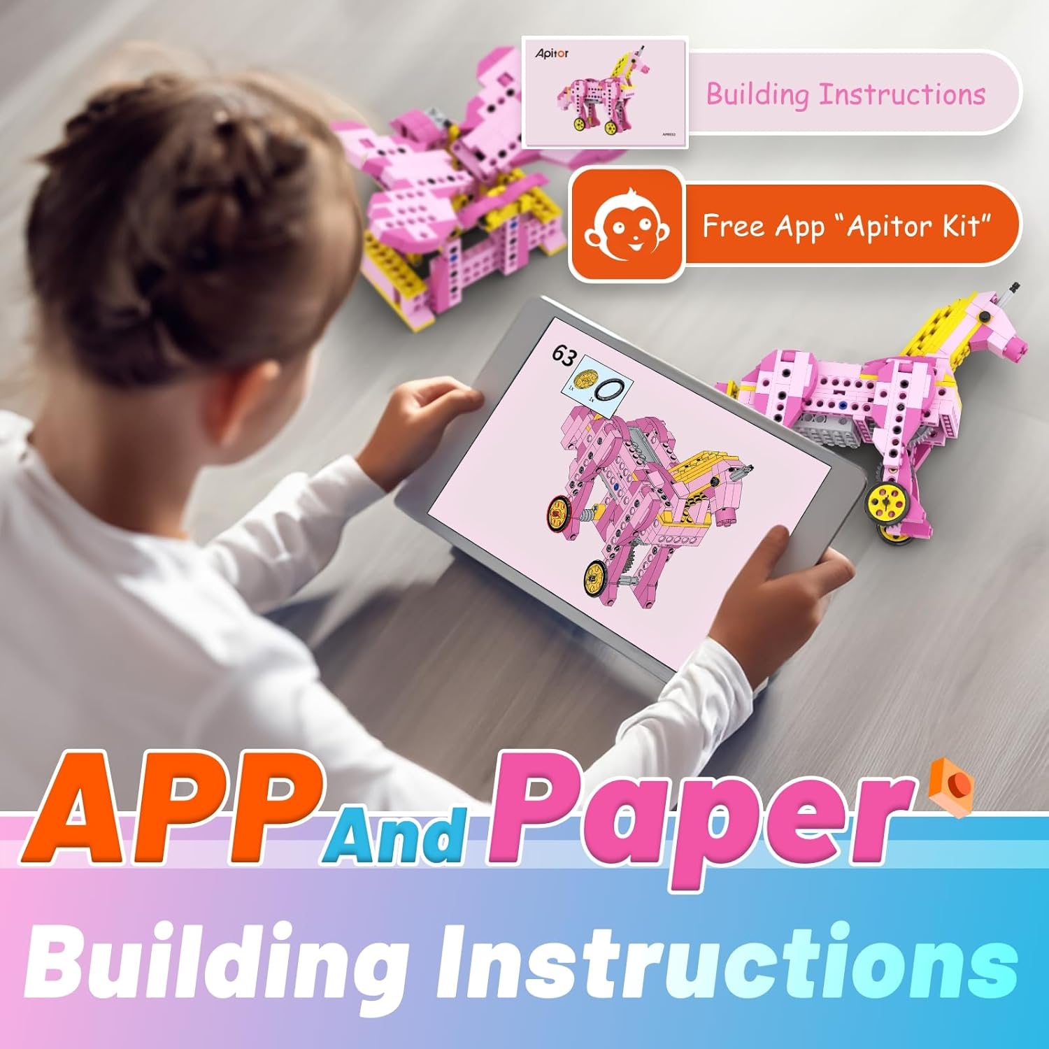 Apitor STEM Toys for Girls Gif - Kid Toys And Craft review and price