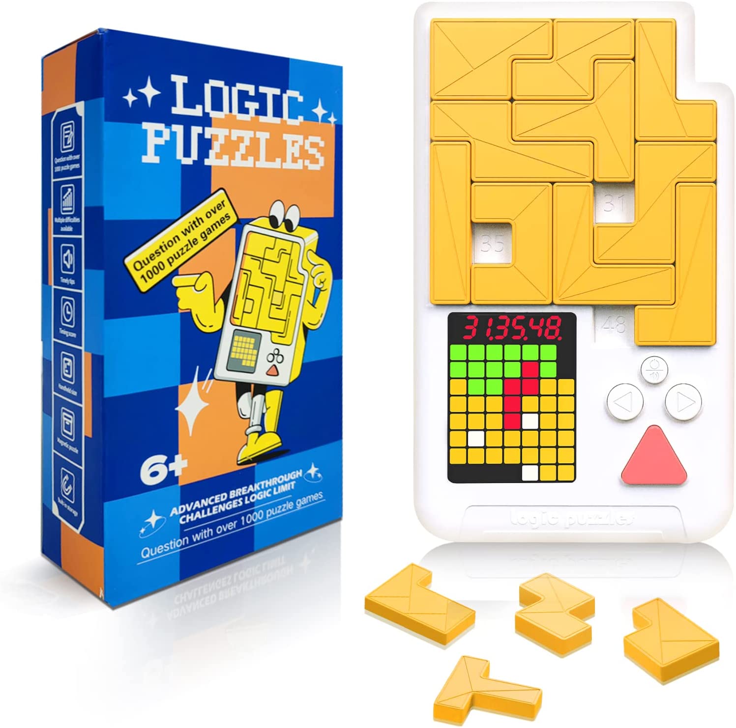 Magnetic Logic Jigsaw Handheld - Kids Toys Under 1000 review and price