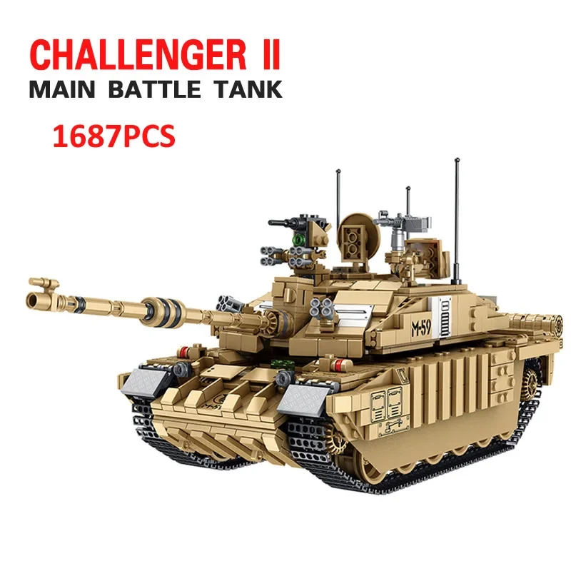 1687Pcs Military Tanks UK Chal - Kids Toys Uk review and price
