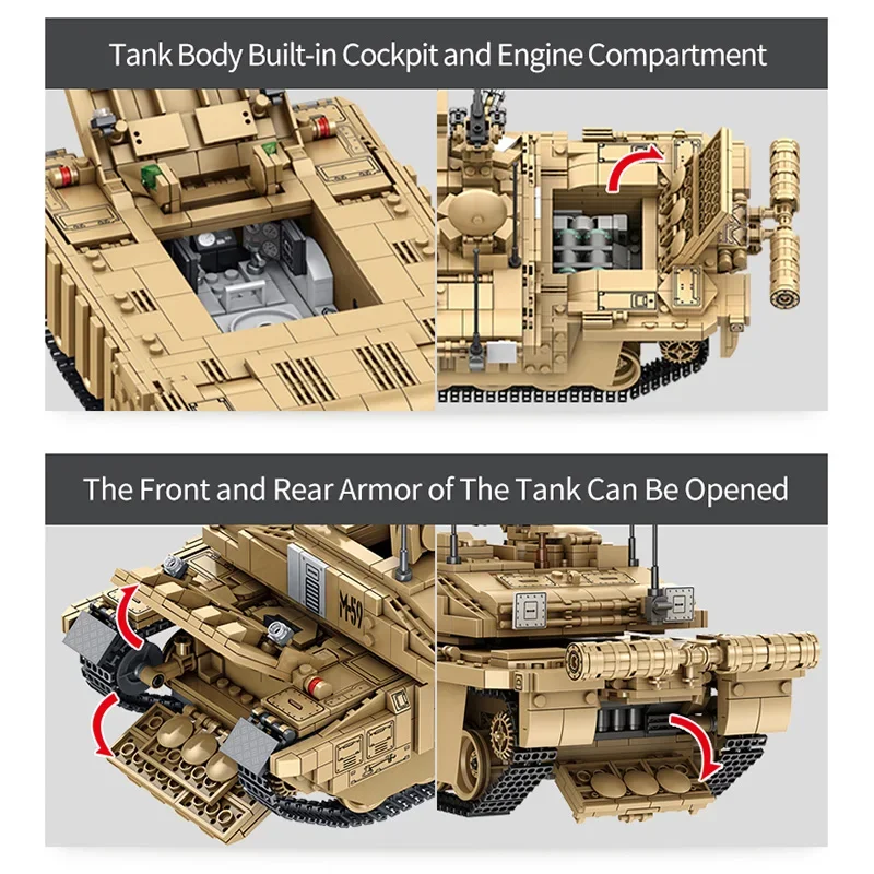 1687Pcs Military Tanks UK Chal - Kids Toys Uk review and price