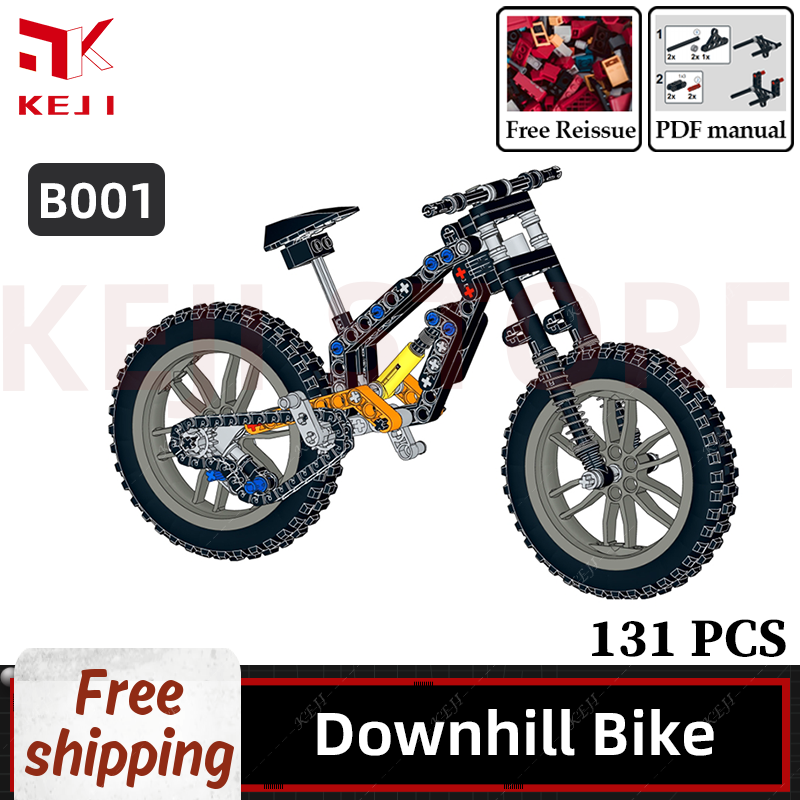 KEJI MOC Downhill Mountain Bik - Kids Toys Cycle review and price