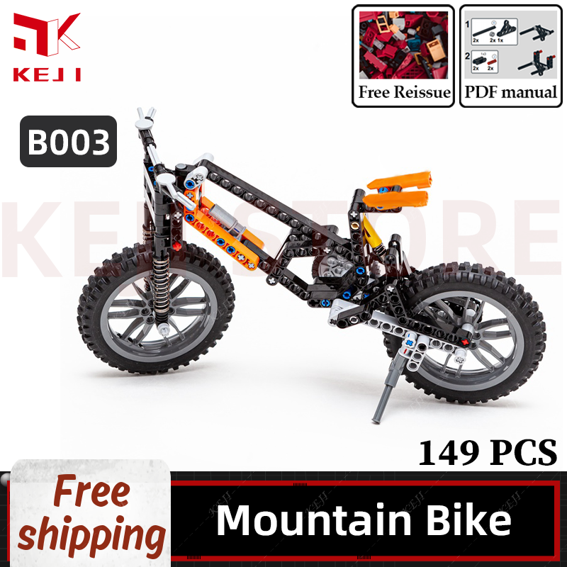 KEJI MOC Downhill Mountain Bik - Kids Toys Cycle review and price