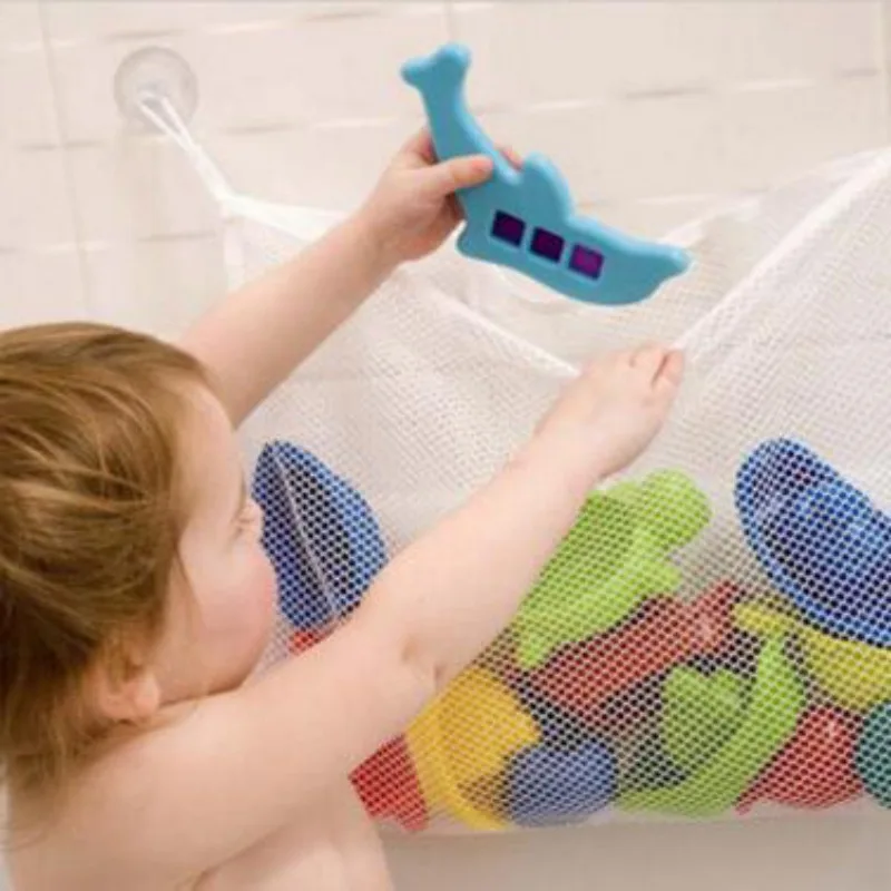 Baby Bathroom Mesh Bath Bag Ki - Kids Toys Basket review and price