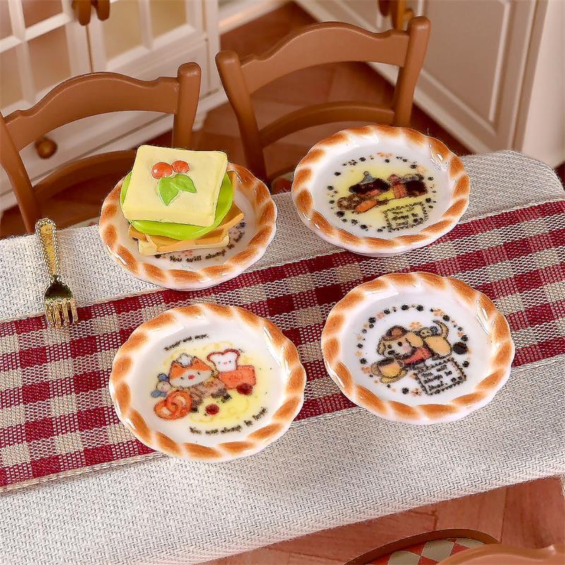 10Pcs/set Dollhouse Miniature  - Kids Toys Return Gift review and price