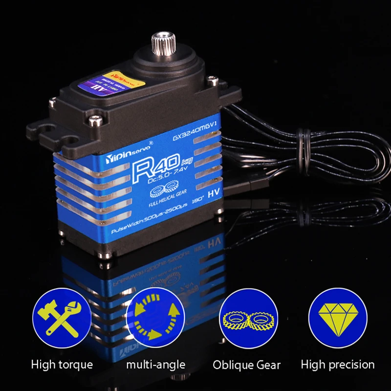 Waterproof IP68 RC Servo 40kg  - Kids Toys Remote Car review and price
