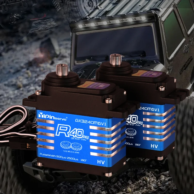 Waterproof IP68 RC Servo 40kg  - Kids Toys Remote Car review and price