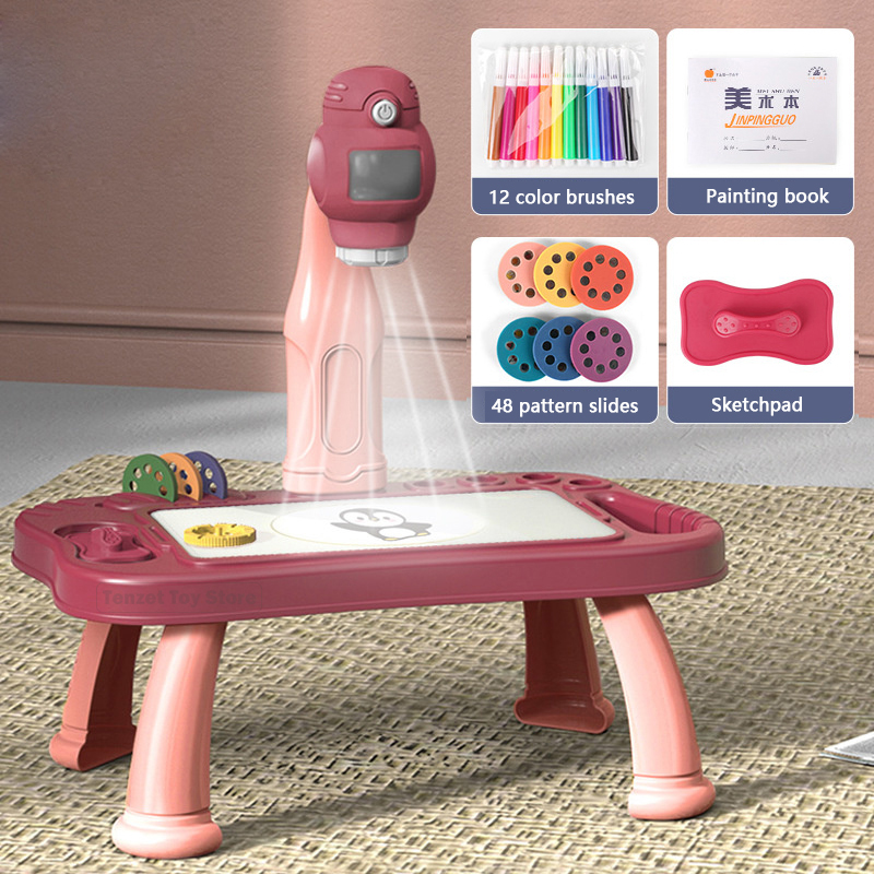 Smart Projector Kids Painting  - Kid Toys And Craft review and price