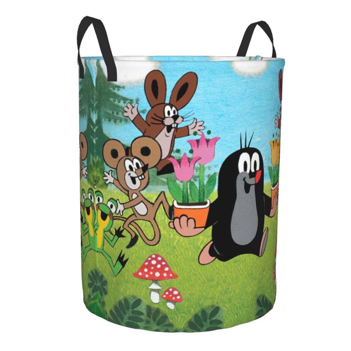 Happy Mole Laundry Basket Coll - Kids Toys Basket review and price