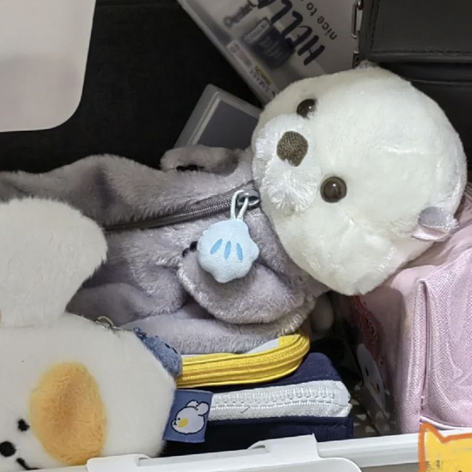 Creative Plush Toy Pencil Case - Kids Toys Bag review and price