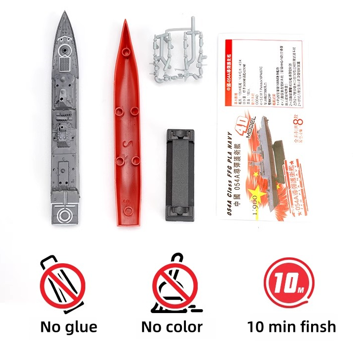 8pcs/set 4D Assembly Warship S - Kids Toys Under 1000 review and price