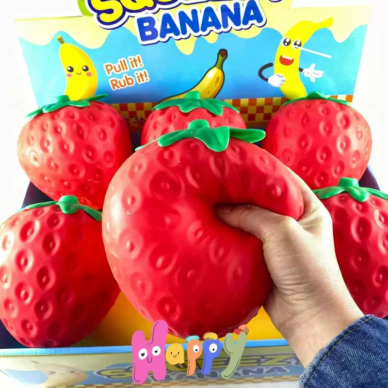 Super Jumbo Strawberry Squishi - Kids Toys Return Gift review and price