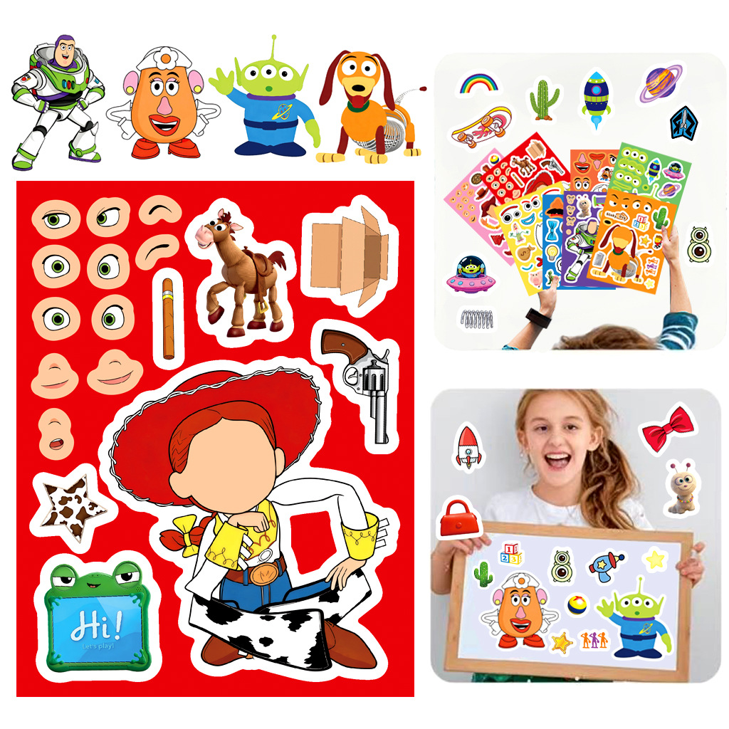 Toy Story 5 Make a Face Sticke - Kids Toys Return Gift review and price