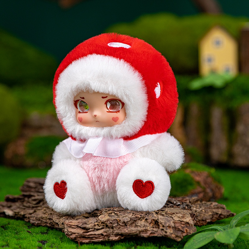 14cm Mushroom Girl Vinyl Plush - Kids Toys Bag review and price