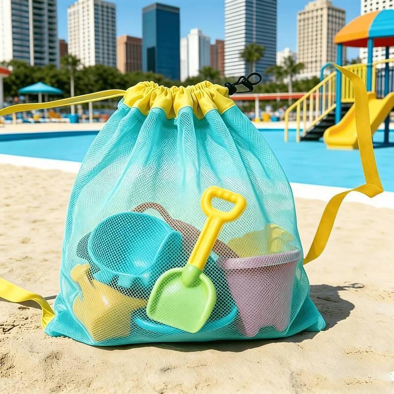 Large Capacity Portable Mesh B - Kids Toys Bag review and price