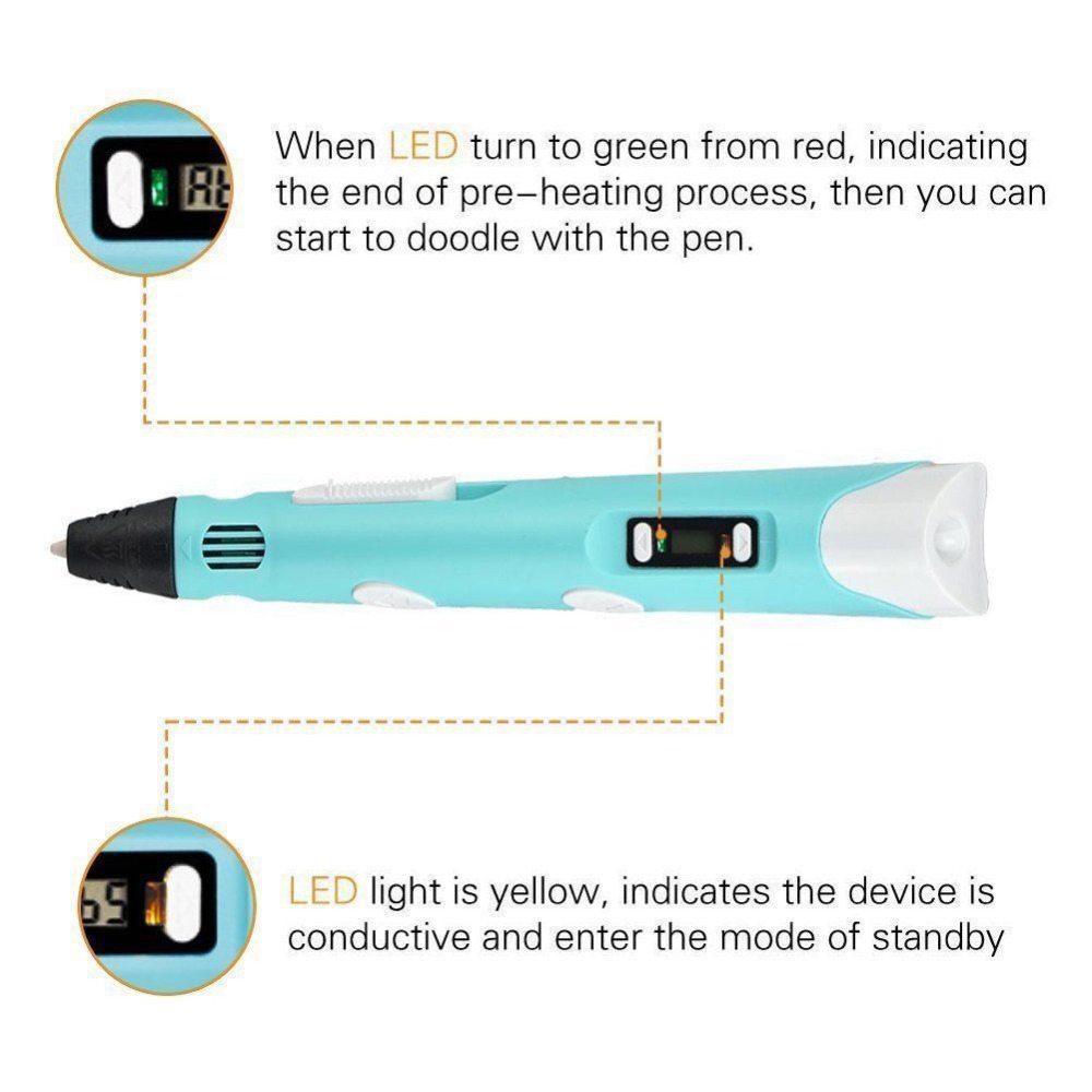Dikale 3D Pen LED Screen DIY 3 - Kids Toys Uk review and price