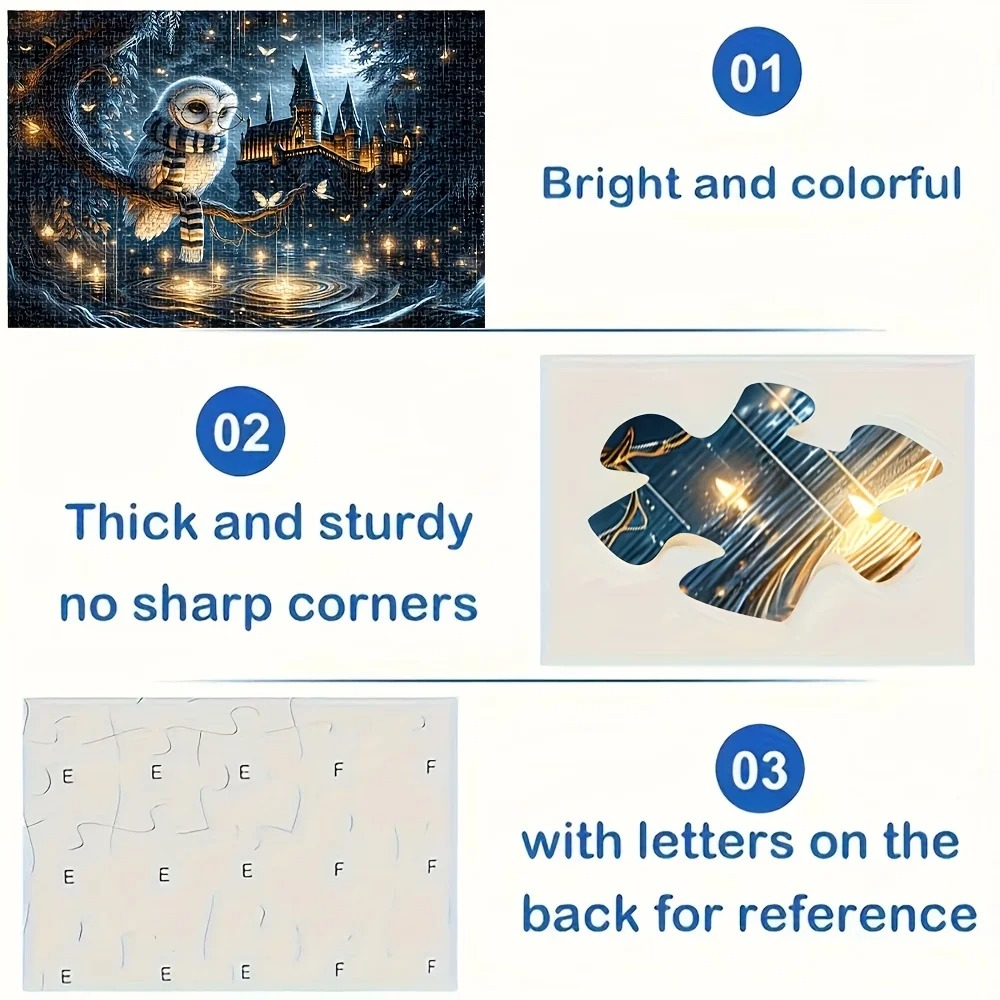 500/1000/1200/2000PCS Puzzles  - Kids Toys Under 1000 review and price