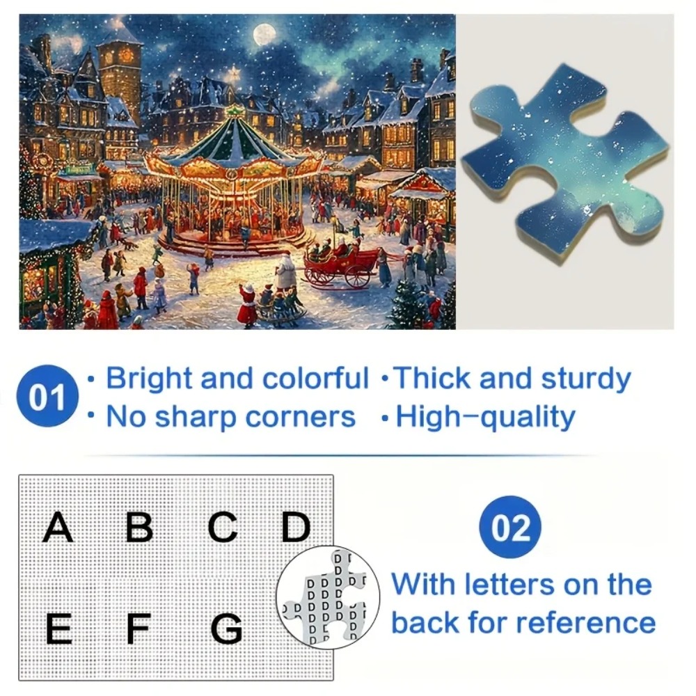 500/1000/1200/2000PCS Puzzles  - Kids Toys Under 1000 review and price