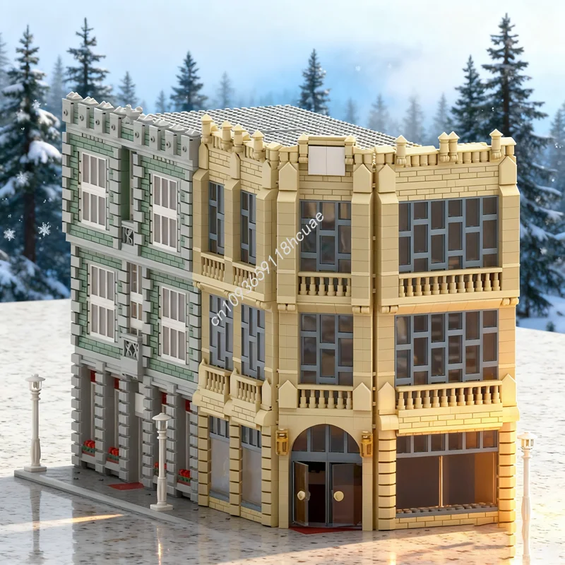 5046pcs MOC Department Store E - Kids Toys Exhibition review and price