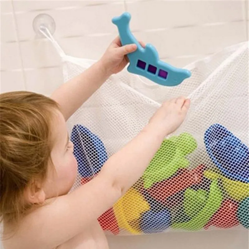 Baby Bathroom Mesh Bath Bag Ki - Kids Toys Basket review and price