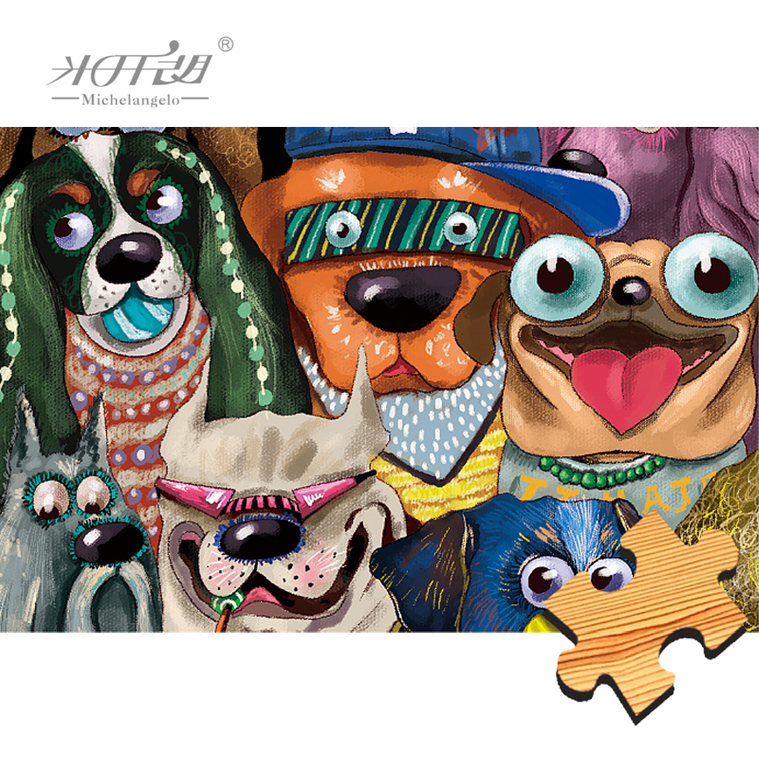 Michelangelo Wooden Jigsaw Puz - Kids Toys Under 1000 review and price