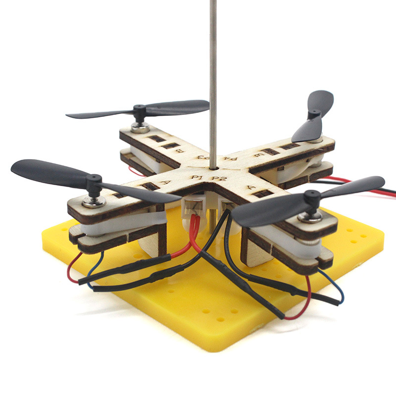 Funny DIY Drone Model Kids Sci - Kids Toys Helicopter review and price