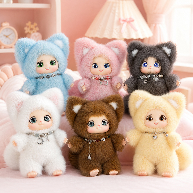 18cm New Cute Family Fox Plush - Kids Toys Bag review and price