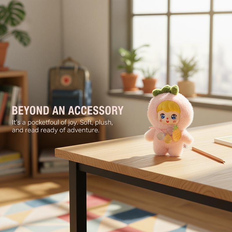 Cute Fruit Plush Doll Keychain - Kids Toys Bag review and price