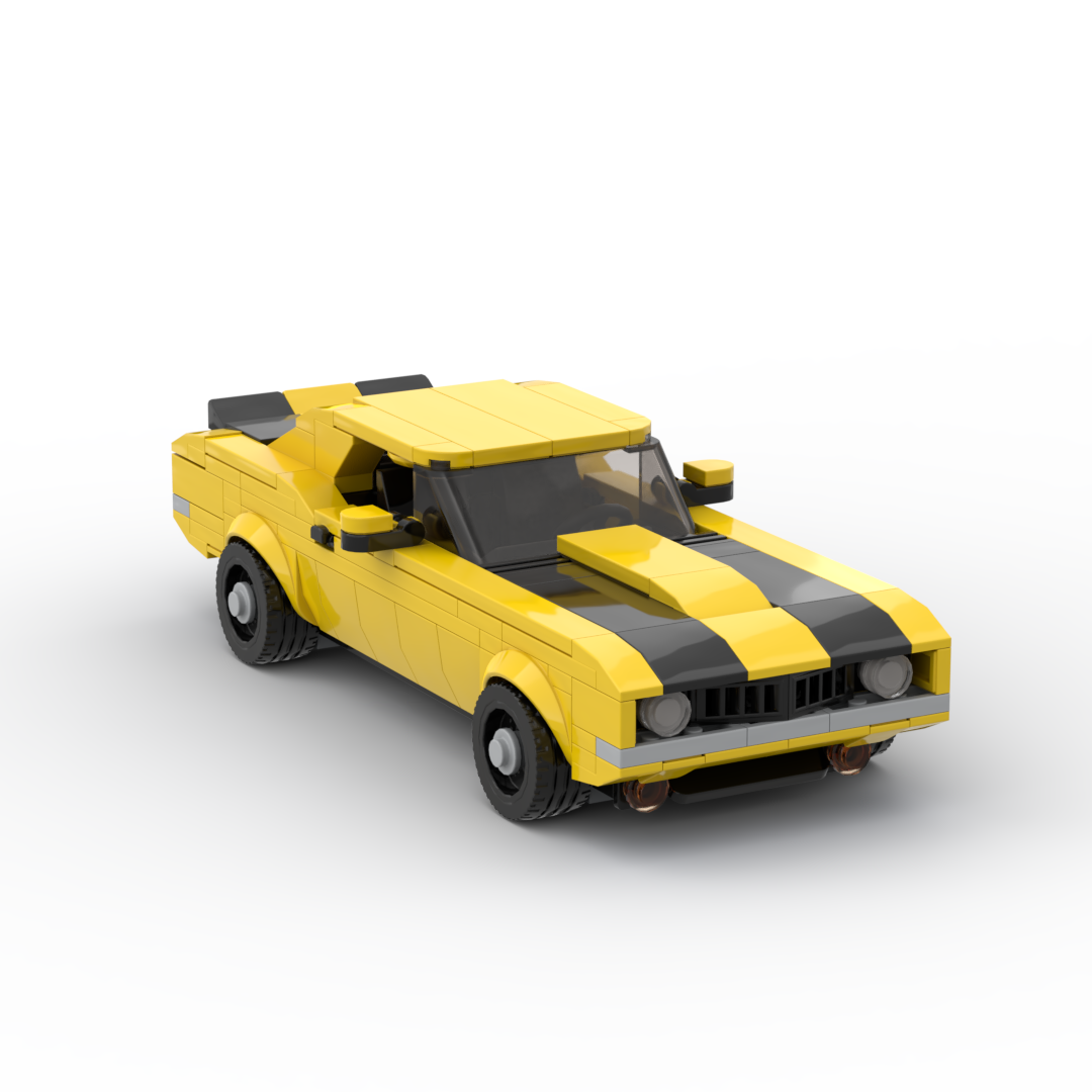 Moc 360pcs Camaro Z28 Sport Sp - Kids Toys Exhibition review and price
