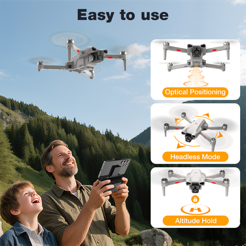 NEW Hot L017 Pro Drone Brushle - Kids Toys Return Gift review and price